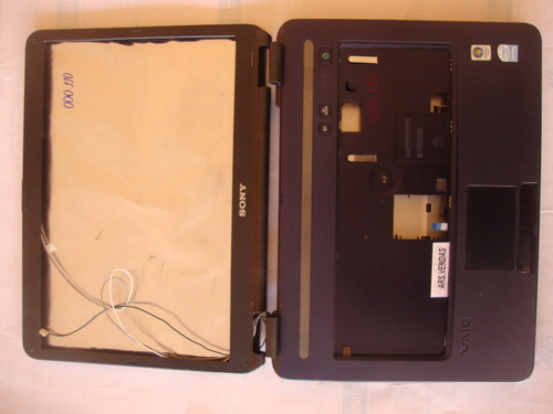 Carcaça Completa Sony Vaio Pcg 7133l - Vgn-nr430 (car085)