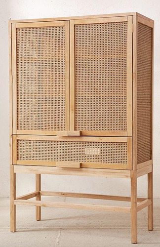 Palha Natural Rattan Real Indonésia Quadrada 60cm X 1 Mt