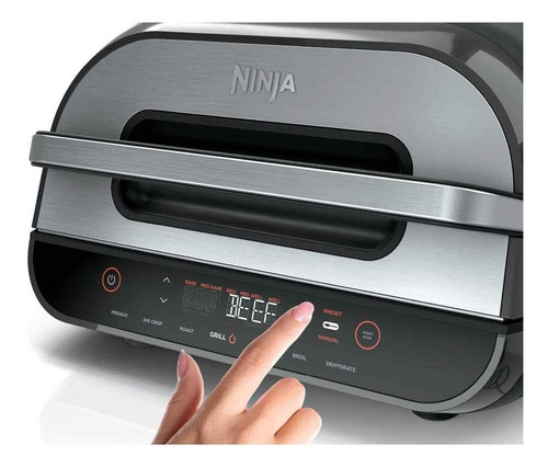 Imagen 2 de 8 de Ninja Foodi Parrilla Xl 6 En 1 Con Freidora De Aire Fg551