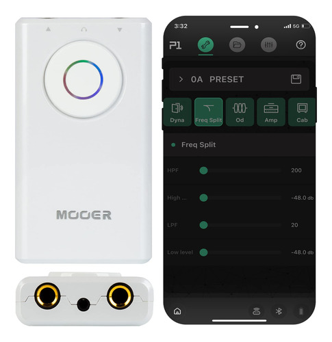 Mooer Prime P1 Intelligent Lvory Procesador Multipl Efecto