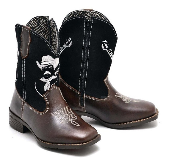 Bota Texana Infantil Tiao Carreiro - Botas Masculinas com o Melhores Preços no Mercado Livre Brasil