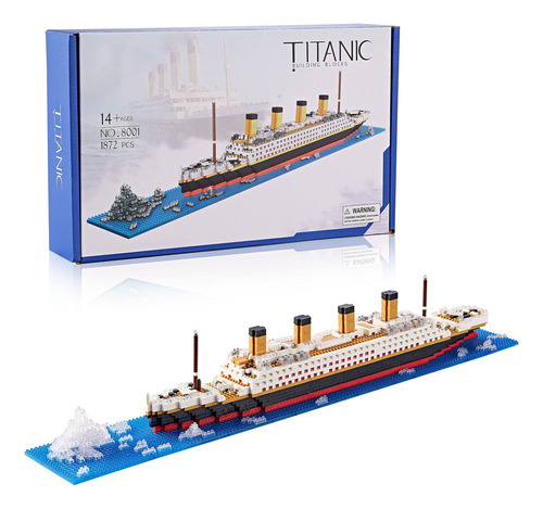 Titanic Maker Juego Construcción Microbloques Adultos 1872