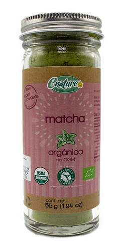 Imagen 1 de 2 de Matcha Orgánica Super Foods Enature 55 G