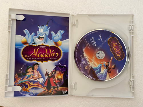 Dvd Original Aladdin Aladino Walt Disney Los Clasicos 2 Disc (Usado)