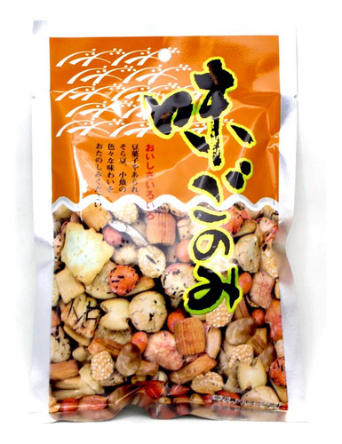 Salgadinho Diversos Mix Ajigomi Cracker 80g Poppo Japão