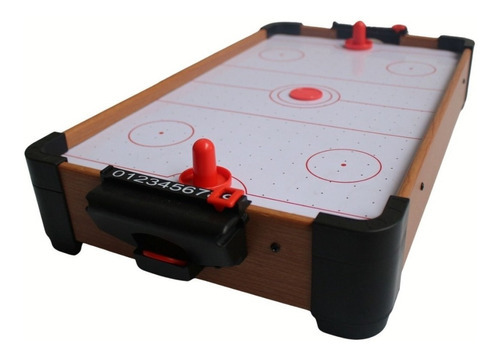 Mini Mesa De Air Hockey Aero Game Portátil 50x30cx8,5cm