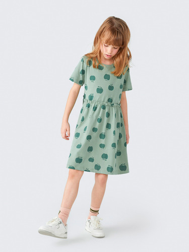 Vestido Infantil Estampado - 5b1g