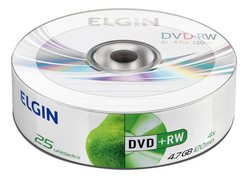 Disco Virgem Dvd+rw Elgin