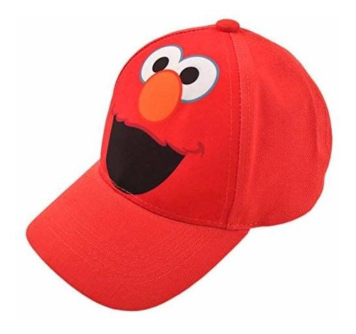 Barrio Sesamo Boys And Apos; Elmo Gorra De Beisbol Algodon 2