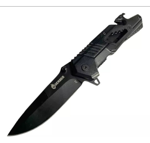 Navaja Tactica Gerber Multi Tool Corta Cinturon Negro