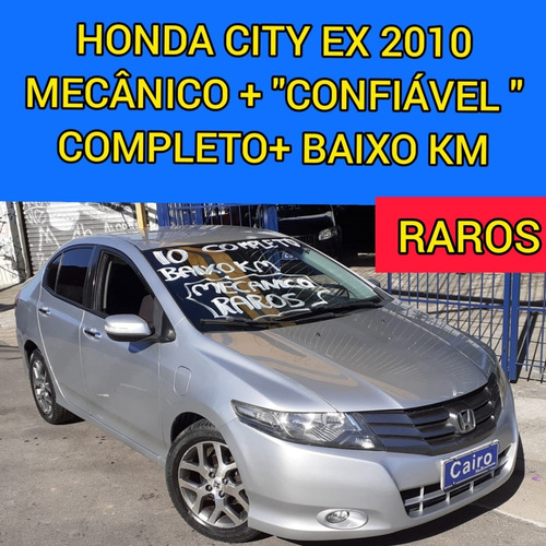 Imagem 3 de 12 de Honda City Ex 2010 1.5 Flex Completo Ar Condicionado