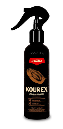 Kourex 240ml Razux Limpador De Couro Vonixx