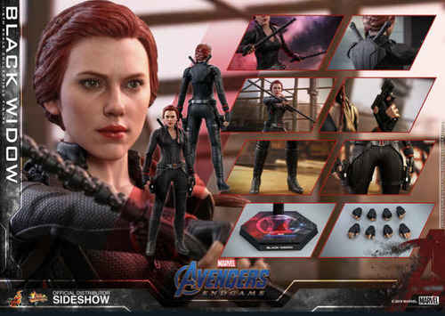 Black Widow 1/6 Avengers Endgame Marvel Hot Toys Nueva