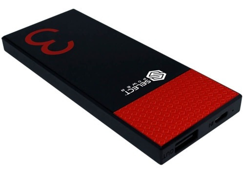 Power Bank De 3,000 Mah Select Power Negra