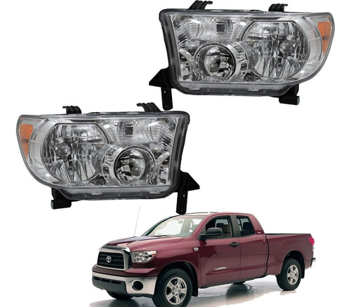 Faros Toyota Tundra 2007 2008 2009 2010 2011 2013 Nuevos*