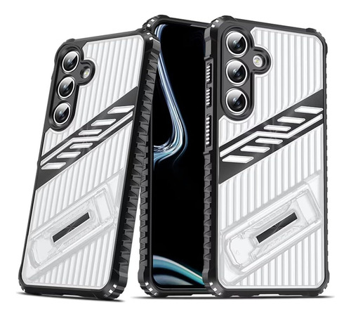 A Funda Para Samsung Galaxy A55 5g, Ultraligera, Militar, Con Soporte Integrado