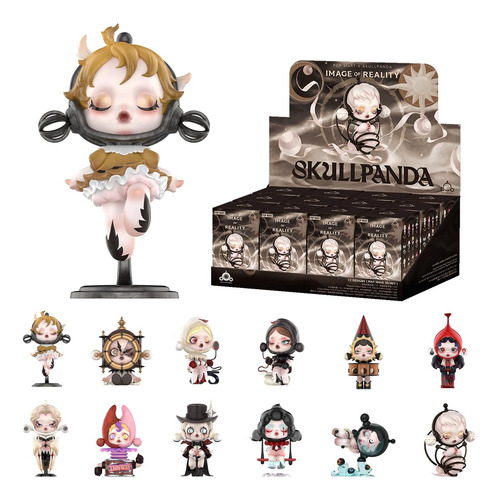 Set De Figuras Pop Mart Skullpanda Image Of Reality Series X