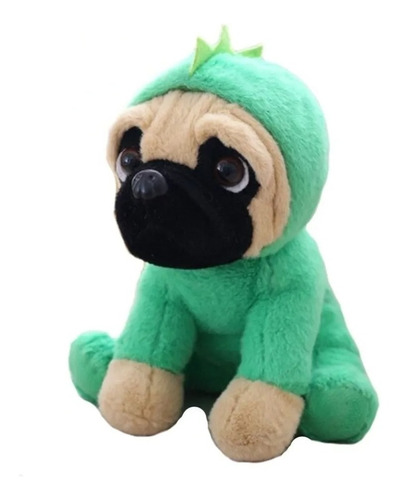 Peluche Perro Pug Con Disfraz Varios Modelos Super Soft