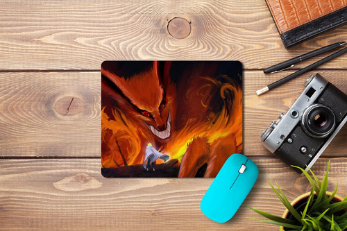 Imagem 3 de 3 de Mouse Pad Personalizado - Minato Vs Kyubi