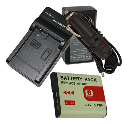 Bateria Ion Litio + Cargador Para Sony Cybershot Dsc-t20