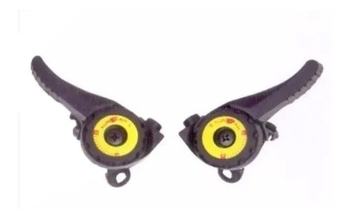 Imagen 1 de 8 de Manija De Cambio Bicicleta Power Solo Derecha + Cable - Racer Bikes