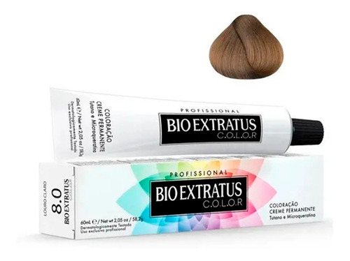 Bio Extratus Coloração 8.0 Louro Claro 60g