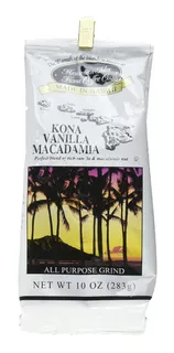 Hawaiian Isles Kona Coffee Co. Kona Vanilla Macadamia Nut Ca