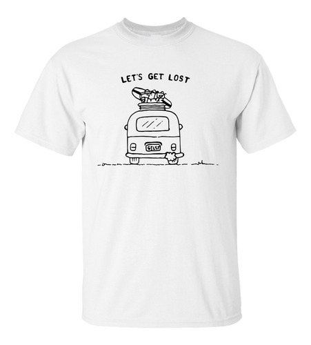 Playera Viajes Motivacion Get Lost California Vibes M3200