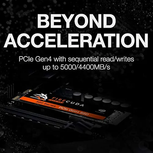 Seagate Firecuda 520 1tb Unidad Interna De Estado Solido Ssd