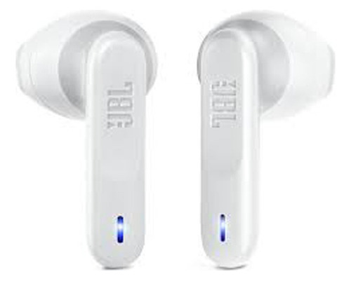 Auriculares Inalámbricos Jbl Wave Flex Bluetooth Tws Color Blanco
