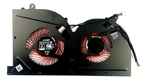 Ventilador De Refrigeración Bestparts Cpu + Gpu Para Msi Gs6