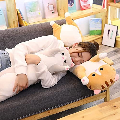 Almohada De Felpa Larga Con Diseño De Dibujos Animados