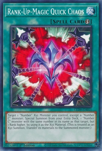 Rank-up-magic Quick Chaos (led9-en015) Yu-gi-oh!