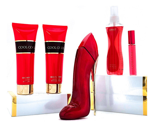 5pk 100ml Cool Cool Pour Mujer Homme Perfumes Set Fragancia Volumen De La Unidad 100 Ml