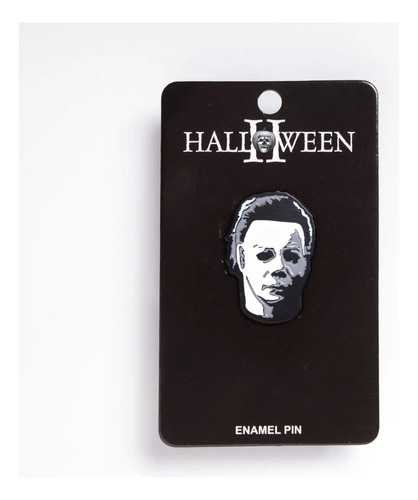 Pin Metalico Cabeza Michael Myers Brilla Halloween