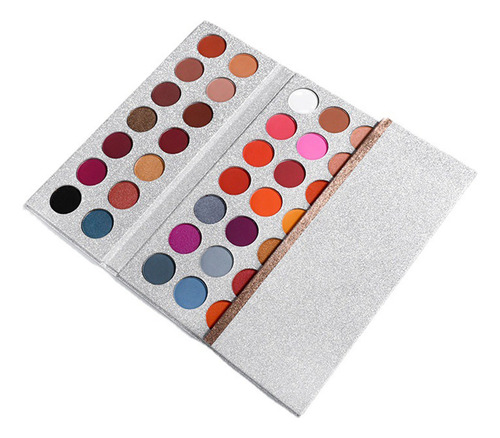 Paleta Sombras Perdurable De Colores Vivos Para Partido