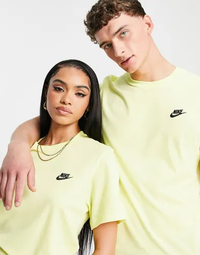 Camiseta nike top verde limao