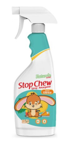 Stop Chew Spray Amargante 500ml Naturale Pequeñas Mascotas