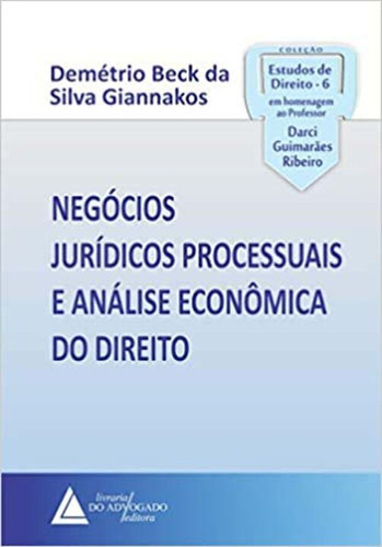 Libro Negocios Jur Proc E Anal Econ Do Direito 01ed 20 De Gi