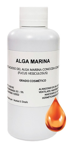 Extracto De Algas Marinas Acuoso Calidad Premium - 250ml