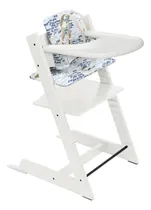 Comprar Trona Stokke Tripp Trapp Con Cojín Y Bandeja Blanco\u002Fazul