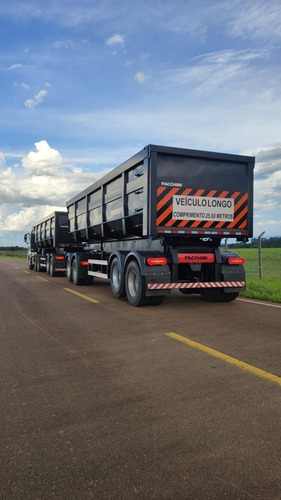 Imagem 4 de 4 de Carreta Rodotrem Caçamba Basculante Facchini 2022 Zero Km