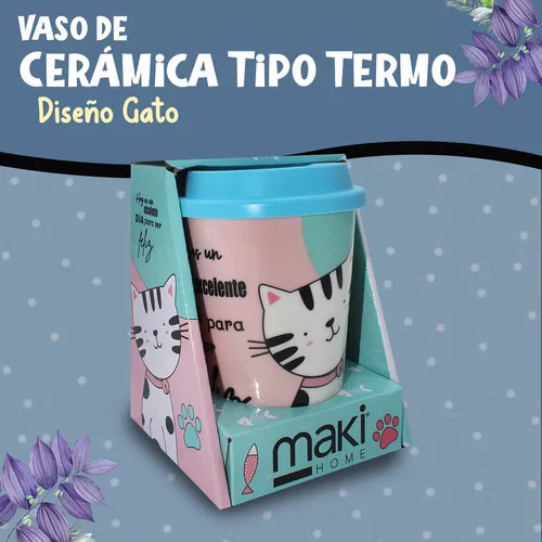 26404) Termo personalizado para cafe 400ml – Mercería El Gato