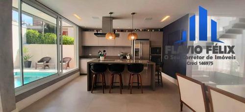 Imagem 9 de 15 de Casa A Venda Moderna Com 4 Suites Condominio Real Park Arujá - 420