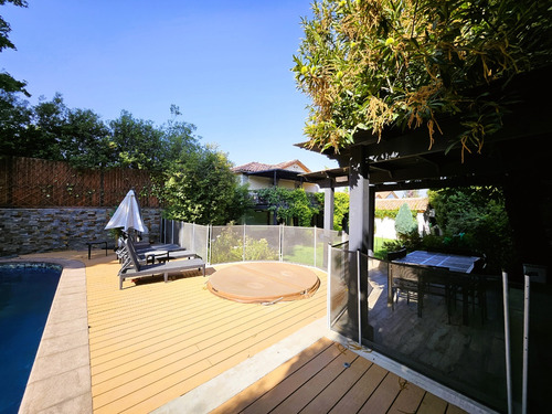 Arriendo Casa En Cond. Amoblada 5d6b Cam. Otoñal