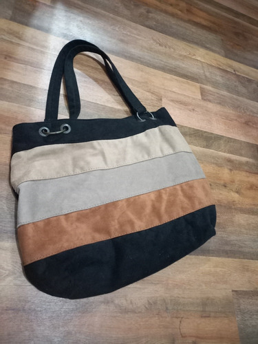 Bolso/cartera Simil Gamuza 45x40 Grande 