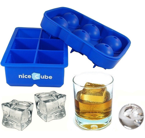 Nicecube Bandeja Silicona Para Cubito Hielo Mold Bola