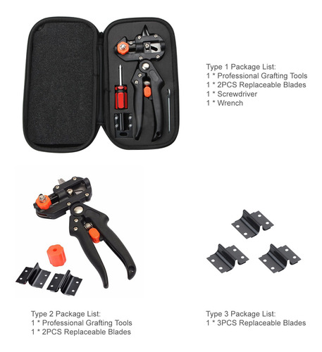 Imagen 2 de 9 de Herramientas De Injerto Profesional Grafter Podadora Kit De