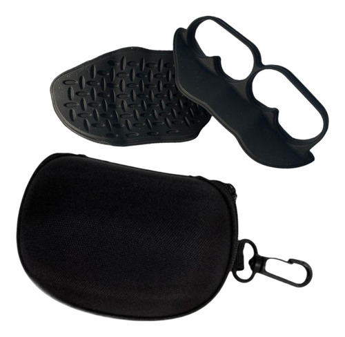 2 Piezas De Levantamiento De Levantamiento De Pesas Negro