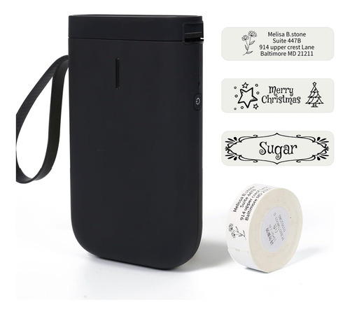 Impresora De Etiquetas Niimbot D11 Portable Bluetooth Negro